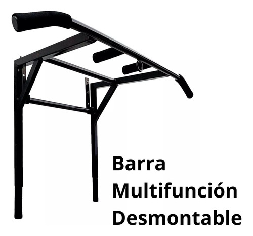 Barra Multifuncional Para Dominadas Desmontable Nueva!!
