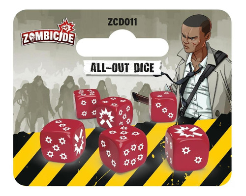 Zombicide Segunda Edición All-out Dice / Updown