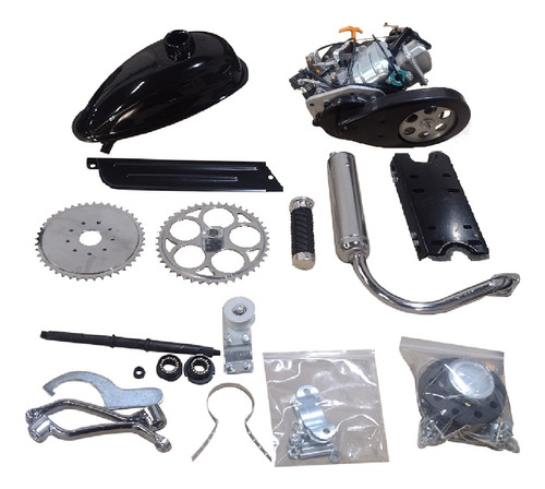 Kit Motor Completo Bike Bicicleta Motorizada 100cc 4t Forte