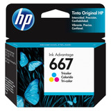 Hp 667 Tri-color Ink Cartridge 100 Pages