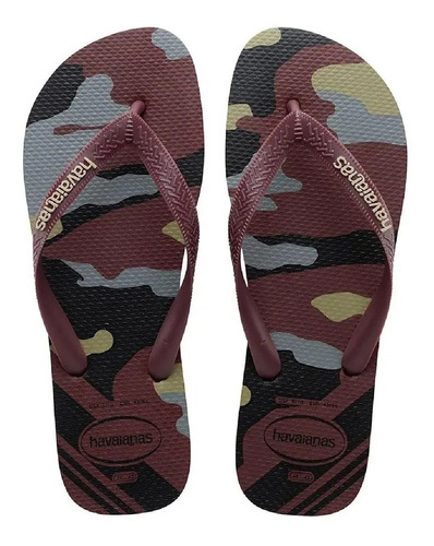 Ojotas Havaianas De Hombre Top Camu Cbo