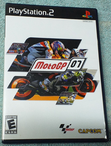 Jogo Cd Dvd Mídia Física Motogp 07 Original Ps2 Capcom 2007