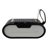 Bocina Lampara Portatil Carga Panel Solar Bluetooth Radio