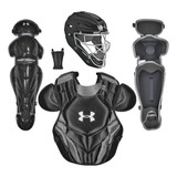 Equipo Catcher Beisbol Under Armour Victory Negro 12-16 Años