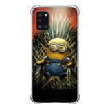 Capa Capinha Proteção Anti Shock Minions Trono 