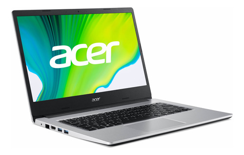 Laptop Acer Aspire 3 A314-22 Plateado, Amd Ryzen 3 3250u Dual Core, 4 Gb De Ram, 256 Gb Ssd, Amd Radeon Graphics, Pantalla 14  Led 16:9 Hd Antirreflejo, Teclado En Español, Windows 11 Home