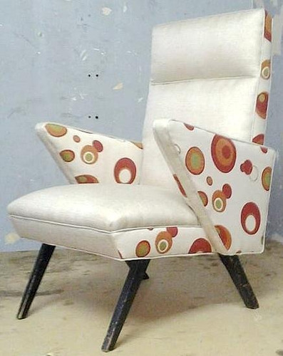 Antig Sillón Escandinavo Diseño Retro Vintage Mid Century ++