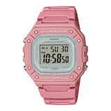 Reloj Casio Digital Mujer W-218hc-4av