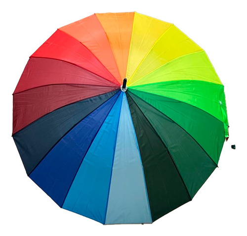 Sombrilla Paraguas Color Arcoíris Gay Pride Lbgt Sol Lluvia