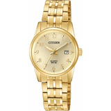 Citizen Womens Quartz Gold Tone Eu6000-51q ........ Dcmstore Color De La Correa Dorado Color Del Bisel Dorado Color Del Fondo Dorado 60949