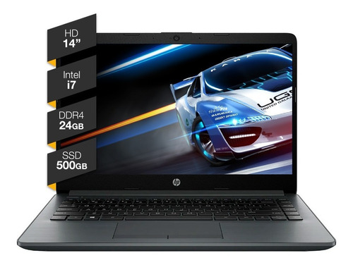 Notebook Hp Intel I7 24gb Ram Solido 500gb Ssd 14hd Win10