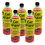 5 Shampoo Con Cera Para Auto Espumoso - Car Wash Margrey 1lt