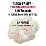 Discos Esmeril Para Podologia Minitorno 120 Granos X 100 U.