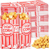 1000pcs Paper Popcorn Bags For Party, 1 Oz Small Vintage Ind