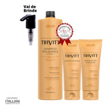 Shampoo Trivitt + Condicionador  + Hidratação - Profissional
