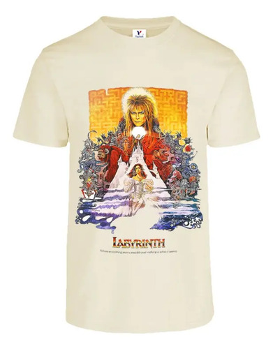 Playera Camiseta David Bowie Laberinto Labyrinth Pelicula  | Envío gratis