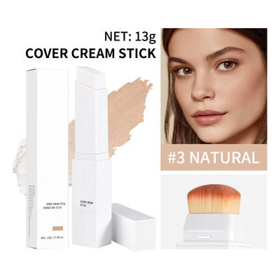 Base En Barra Cover Cream Stick 13g Con Brocha C