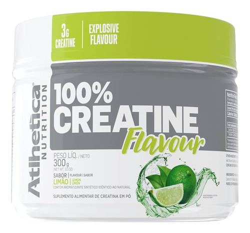 Creatina Flavour 300g - Atlhetica Nutrition Saborosa Força
