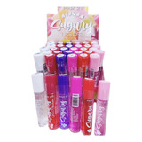 6uni Lipgloss Rollon Sugary Pink21 Frutales Glitter Original