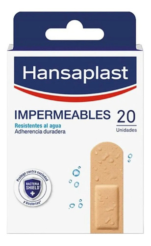 Curas Impermeables Hansaplast - G - g a $439