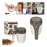 Caneca Mixer Inox Automática Elétrica Misturador Shake Café