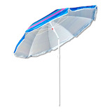 Sombrilla  Playera Playa 1.60 Mts Reclinable Aluminizada Bz3