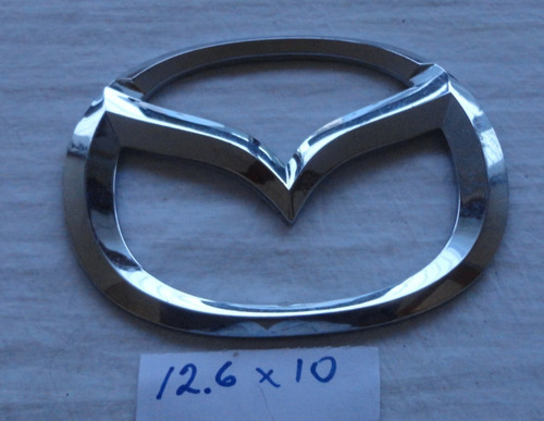 Emblema Logo Mazda3 6 Mide 10.5 X 8.4 Cms Original Foto 4