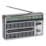 Radio Portátil Am/fm/sw Vintage Para Personas Mayores, Port