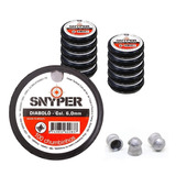 Kit 10 Chumbinhos Snyper 6.0 Mm C/100 Un