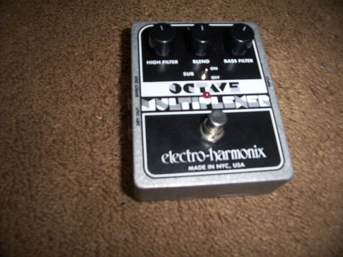 Pedal Octavador Electro Harmonix Octave Multiplexer Joya!