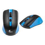 Mouse Inalámbrico 1600dpi 4bot Xtech Galos Xtm-310bl Azul