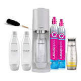 Máquina Sodastream Terra Blanca Con Saborizante Y Botellas