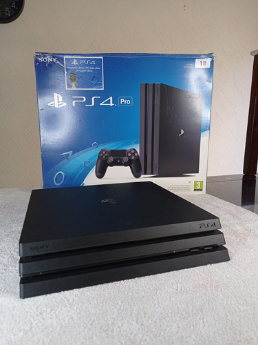 Sony Playstation 4 Pro Cuh-71 1tb Standard Cor Preto