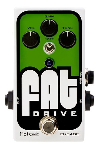 Pedal De Efectos Pigtronix Fat Drive Overdri, Fat