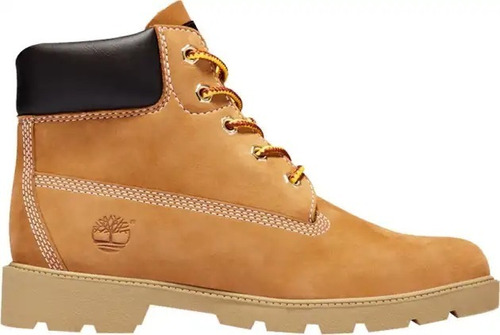 Bota Corta Heavy  Junior Color Amarillo Piel