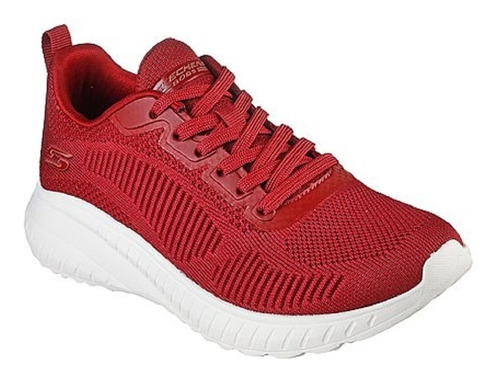 Tenis Skechers Bob Squad Chaos - Rojo - Dama - 117209/red