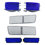 Kit Cuartos Reflejantes Golf Jetta A3 93-99 6pzas Azul Cris