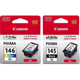 Kit Cartucho Canon Pg145xl Cl146xl - Original 