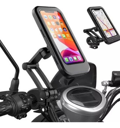 Soporte Impermeable De Celular Para Motocicleta/bicicleta