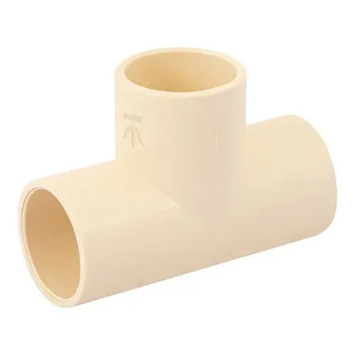 Tee Sencilla De Cpvc 3\u002F4', Foset Color Crema | MercadoLibre