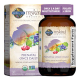 Garden Of Life Mykind Organics - Vitaminas Prenatales - 30 C
