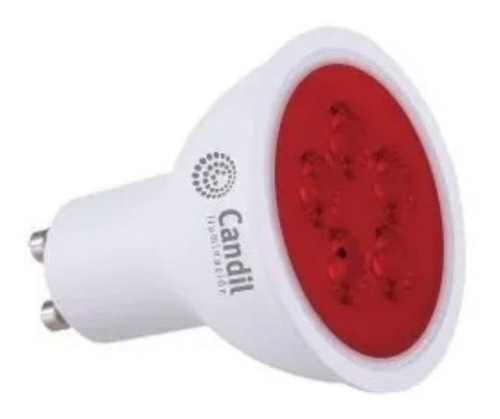 Lampara Dicroica Gu10 Led 4,5w Azul Rojo Amarillo Verde 