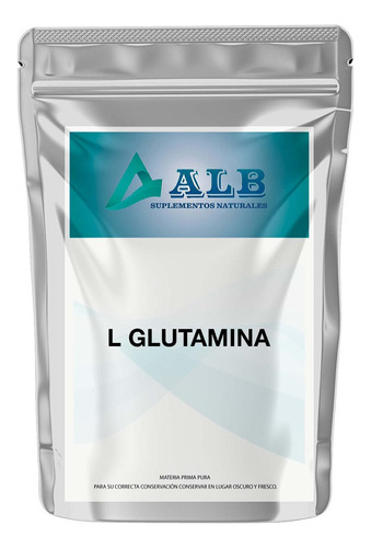 L Glutamina 500 Gr Aminoacido Puro 99.5% Alb