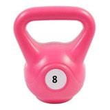 Pesa Rusa 8 Kg Kettlebell Rosa