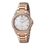 Reloj Mujer Citizen Em0233-51a Cuarzo Pulso Dorado Just Watc