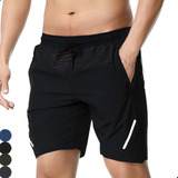 Short Deportivo Hombre Pantalones Cortos Secado Rápido Sport