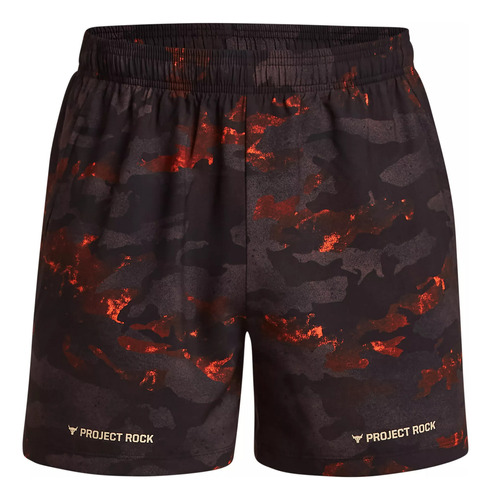 Short Under Armour Project Rock La Roca Vet Day Negro Camo 