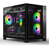 Gabinete Gamer Hyrax Mini Hgb710 Micro Atx - Vidro Temperado