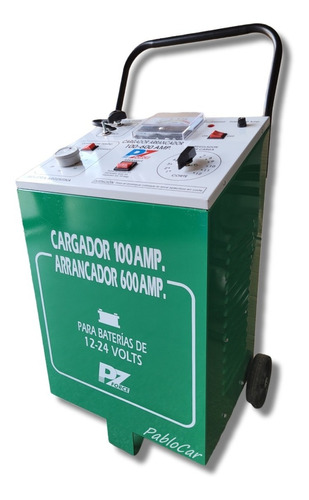 Cargador Arrancador De Batería Carrito 100/600 Amp 12v 24v