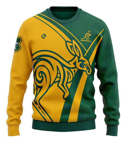 Buzo Cuello Redondo Kapho Rugby Australia Tribal Adulto